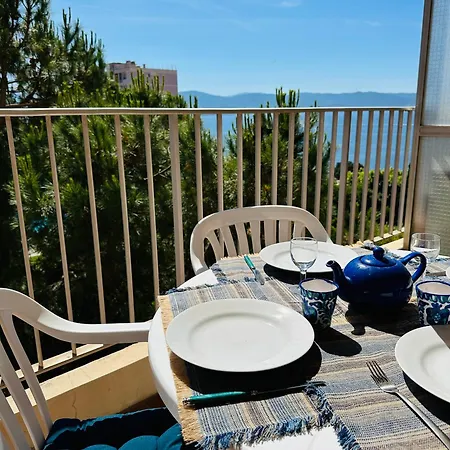 Grand Avec Terrasse Vue Et Parking Apartament *