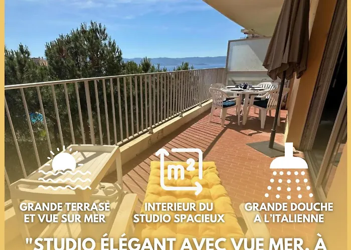 Grand Terrasse Vue Sur Et Parking *